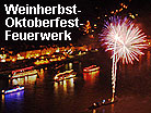Rheinschifffahrt Mittelrhein-Lichter zum Weinherbst-Oktoberfest