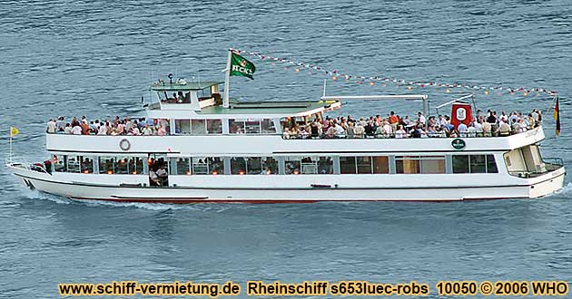 Rheinschiff s653luec-robs Bingen Rdesheim Oestrich-Winkel Wiesbaden Mainz