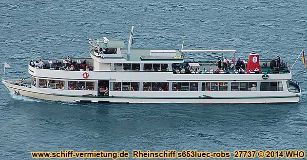Rheinschiff s653luec-robs Bingen Rdesheim Oestrich-Winkel Wiesbaden Mainz