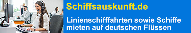 Schiffsauskunft.de Linienschifffahrten sowie Schiffe mieten auf deutschen Flssen, Kanlen und Seen von 380 deutschen Reedereien.