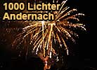 Andernach Feuerwerk Schifffahrt Fest der 1000 Lichter