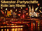 Silvester-Partyschiffe Kln am Rhein