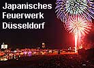 Japanisches Feuerwerk Düsseldorf Rheinschifffahrt