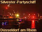 Silvester-Partyschiff Düsseldorf am Rhein