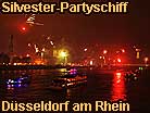 Silvester-Partyschiff Dsseldorf am Rhein