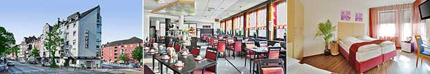 404-dams 3-Sterne-Hotel in Düsseldorf-Derendorf am Rhein