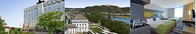 560-kmer 4-Sterne-Hotel in Koblenz-Mitte im Rheintal