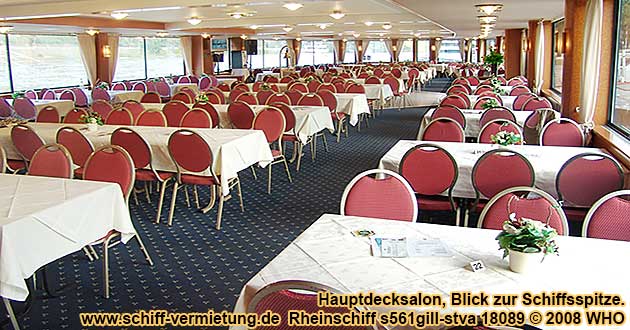 Rheinschiff s561gill-stva Hauptdecksalon