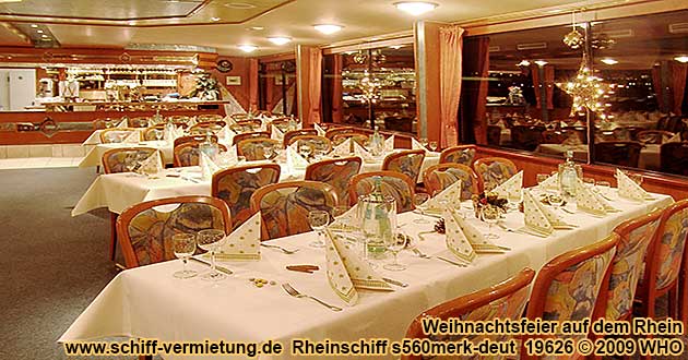 Weihnachtsfeier auf dem Rheinschiff s560merk.