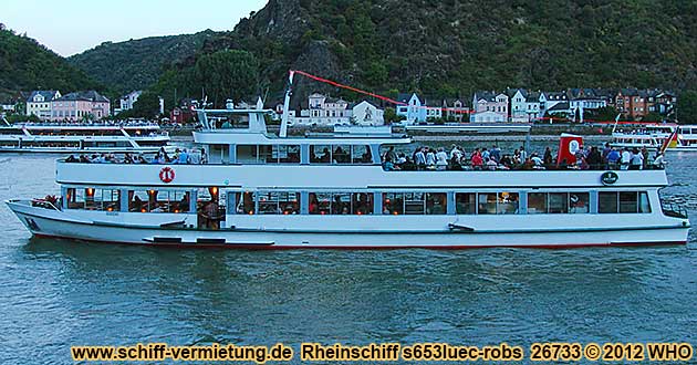 Rheinschiff s653luec-robs Bingen Rdesheim Oestrich-Winkel Wiesbaden Mainz