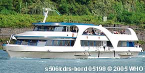 Rheinschiff s506kdrs-bord Rhein Mittelrhein