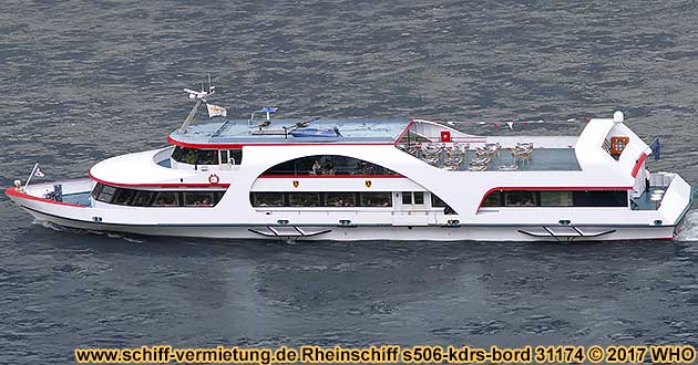 Rheinschiff s506kdrs-bord Rhein Mittelrhein